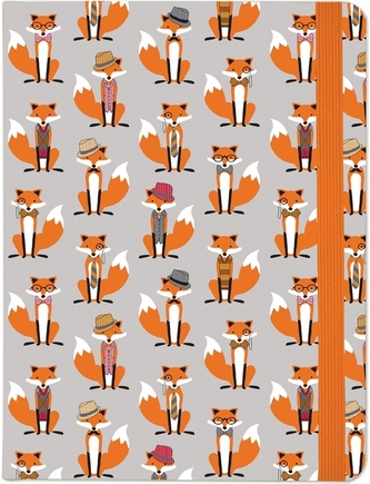 Notatnik Midi Eleganckie Lisy