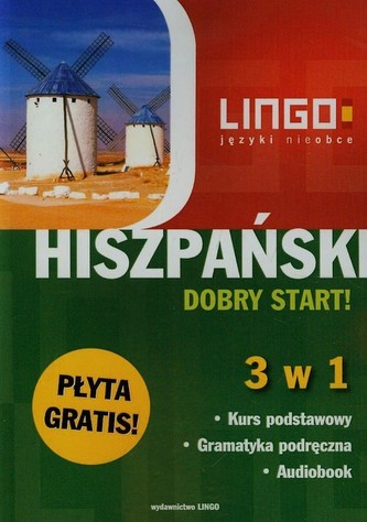 Hiszpański Dobry start! 3 w 1 + CD