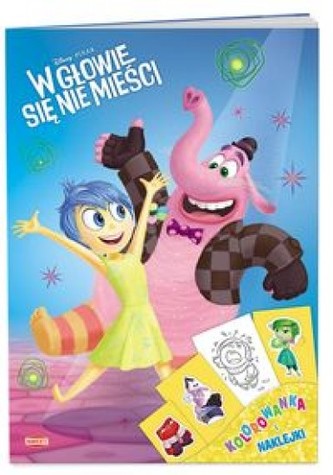 W głowie się nie mieści Kolorowanka i naklejki