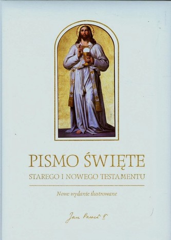 Pismo Święte Starego i Nowego Testamentu białe