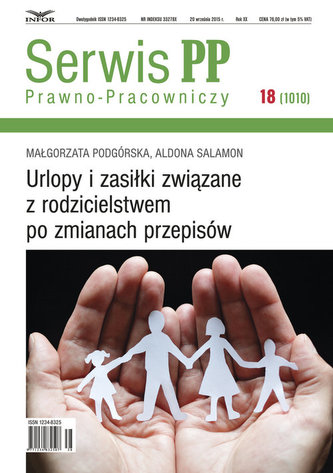 Urlopy i zasiłki związane z rodzicielstwem po zmianach przepisów Urlopy i zasiłki związane z rodzicielstwem po zmianach przepisów