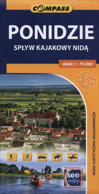 Ponidzie mapa turystyczno - krajoznawcza 1:75 000