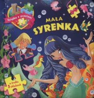 Mała syrenka. Książka z puzzlami