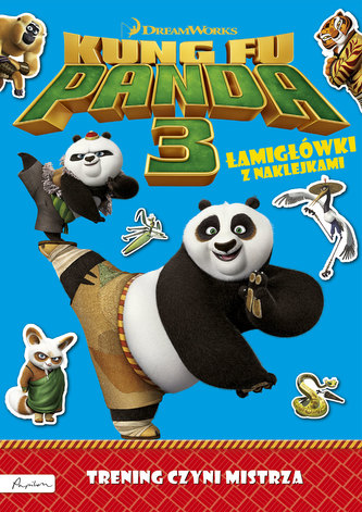 Kung Fu Panda 3. Trening czyni mistrza. Łamigłówki z naklejkami Kung Fu Panda 3. Trening czyni mistrza. Łamigłówki z naklejkami