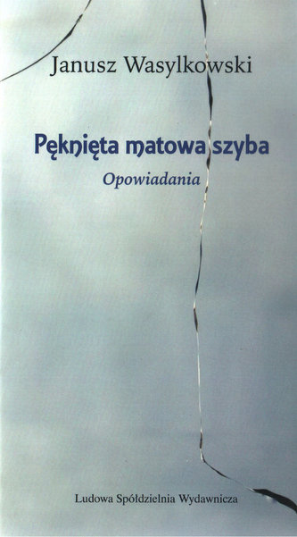 Pęknięta matowa szyba Pęknięta matowa szyba