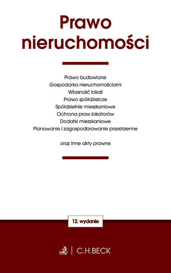 Prawo nieruchomości oraz ustawy towarzyszące