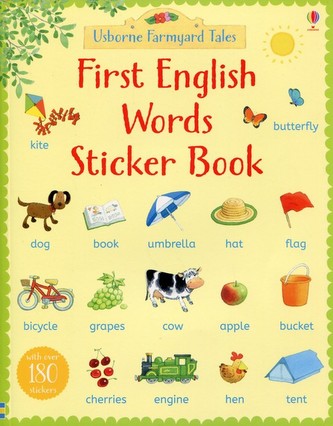 First English Words Sticker Book