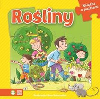 Książka z puzzlami. Rośliny