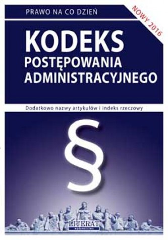 Kodeks postępowania administracyjnego 2016