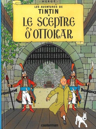 Tintin Le Sceptre d'Ottokar