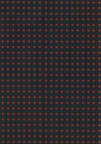 Zeszyt B5 Paper-oh Quadro gładki 56 kartek Black on Red