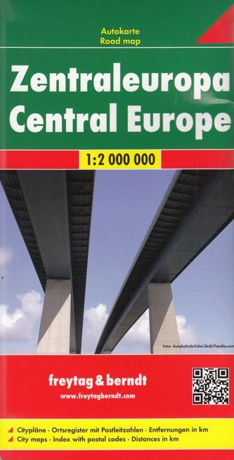 Evropa střední 1:2 000 000 / automapa