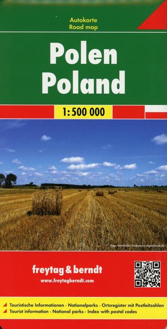 Polska mapa 1:500 000 Freytag & Berndt