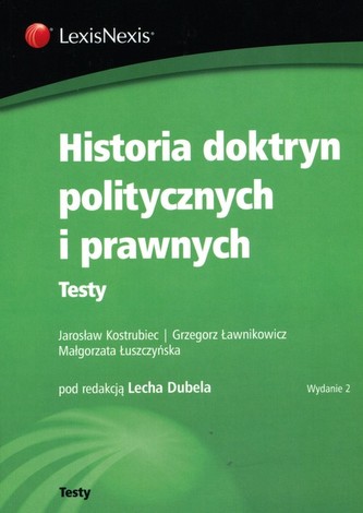 Historia doktryn politycznych i prawnych Testy