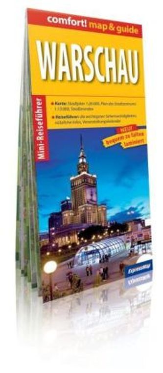 Warschau 2w1 przewodnik i mapa Warschau 2w1 przewodnik i mapa