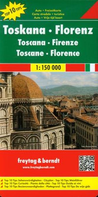 Toskana-Florenz/Toskánsko,Florencie 1:150T/automapa Toskana-Florenz/Toskánsko,Florencie 1:150T/automapa