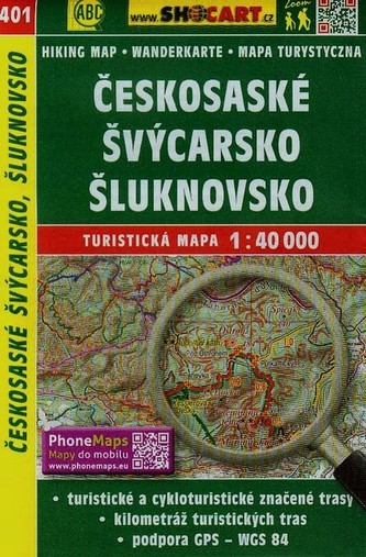 Českosaské Švýcarsko 1:40000