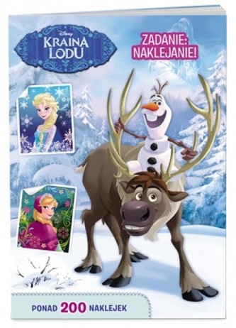 Kraina Lodu. Zadanie naklejanie LAS-35