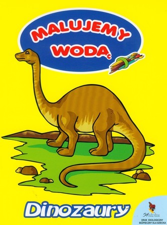 Malujemy wodą Dinozaury