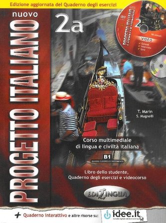 Nuovo Progetto Italiano 2A Podręcznik + ćwiczenia + płyta DVD + płyta CD Nuovo Progetto Italiano 2A Podręcznik + ćwiczenia + płyta DVD + płyta CD