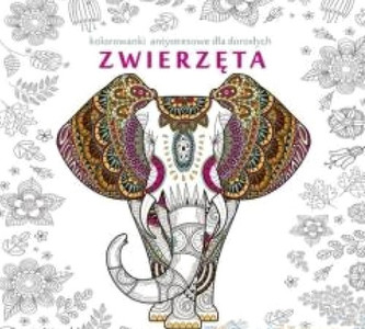 Zwierzęta kolorowanki antystresowe dla dorosłych