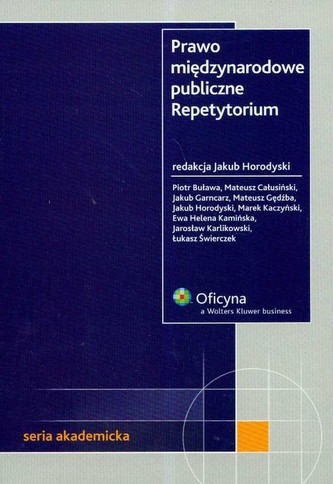 Prawo międzynarodowe publiczne Repetytorium