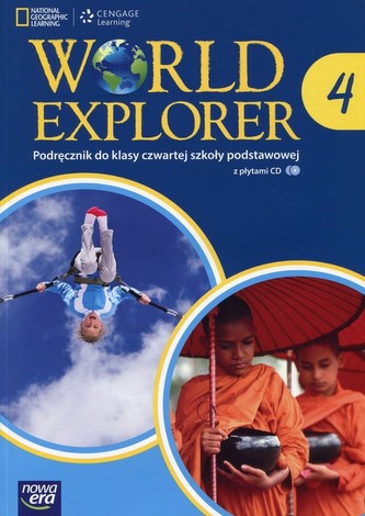World Explorer Klasa 4. Szkoła podst. Język angielski.  Podręcznik z płytą CD