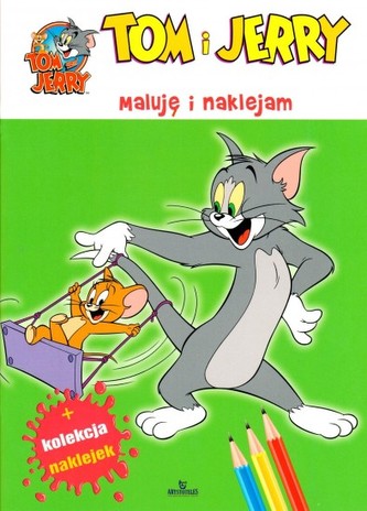Tom i Jerry. Maluję i naklejam