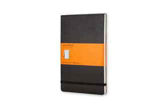 Notes reporterski kieszonkowy Moleskine w linie czarny