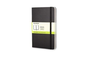 Moleskine Zápisník černý S, čistý, tvrdý