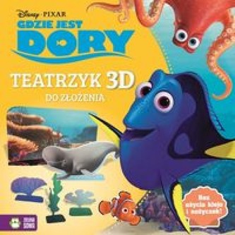 Gdzie jest Dory. Teatrzyk 3D. Wypychanki Gdzie jest Dory. Teatrzyk 3D. Wypychanki