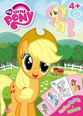 My Little Pony. Kolorowanka i naklejki.  DPN-204