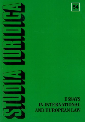 Studia Iuridica Tom 54 Studia Iuridica Tom 54