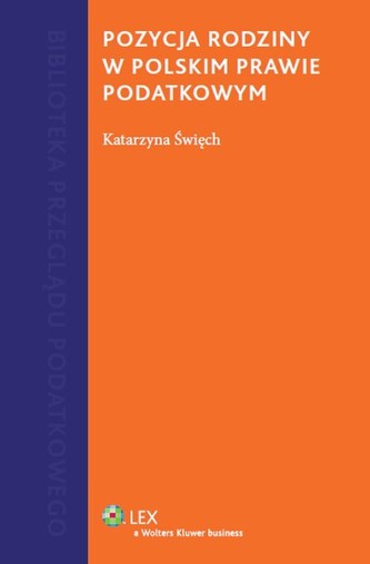 Pozycja rodziny w polskim prawie podatkowym