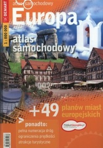 Europa. Atlas samochodowy. 1:800 000 Europa. Atlas samochodowy. 1:800 000