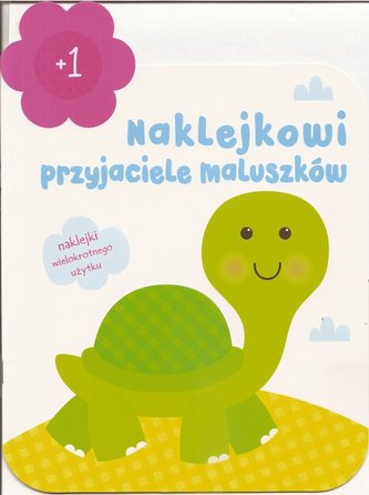 Naklejkowi przyjeciele maluszków +1 - Żółwik