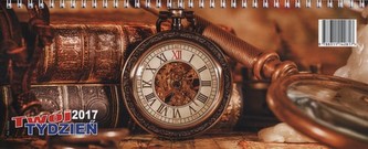 Kalendarz 2017  Biurkowy Twój tydzień 1/2 A4