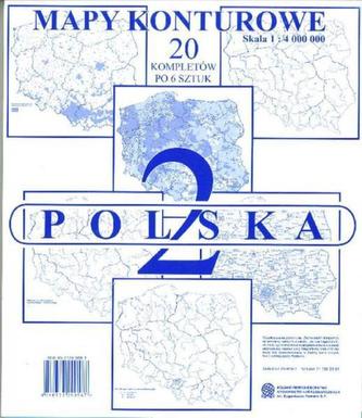 MAPY KONTUROWE POLSKA CZ. 2