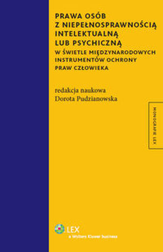 Prawa osób z niepełnosprawnością intelektualną lub psychiczną w świetle międzynarodowych instrumentó