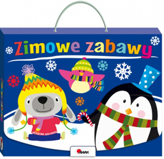 Zimowe zabawy.  Teczka