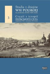 Studia z dziejów wsi polskiej na przełomie XVIII i XIX wieku