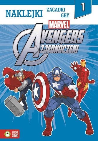 Avengers Zjednoczeni Część 1 Naklejki zagadki gry