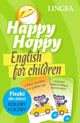 Happy Hoppy Fiszki. Angielski. Część 2.  Kolory i liczby