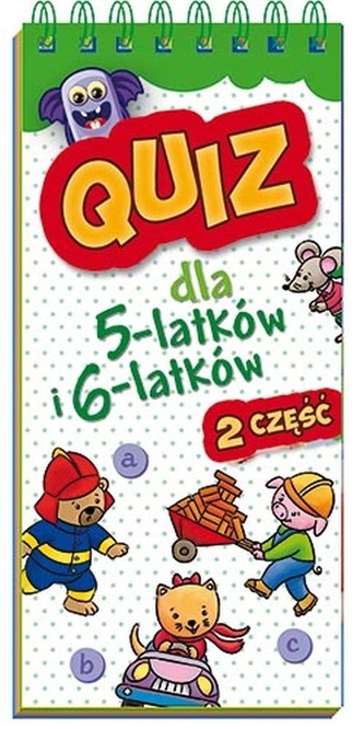 Quiz dla 5-latków i 6-latków. Część 2 Quiz dla 5-latków i 6-latków. Część 2