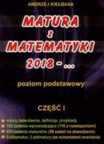 Matura z matematyki 2018-... Poziom podstawowy, część 1