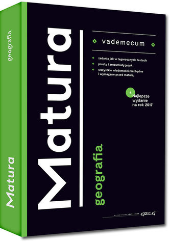 Vademecum matura - geografia - 2017 Czarne Vademecum matura - geografia - 2017 Czarne