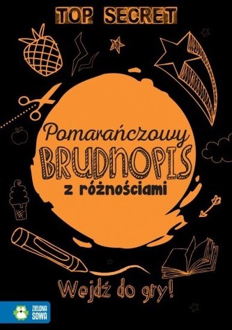 Pomarańczowy Brudnopis z różnościami
