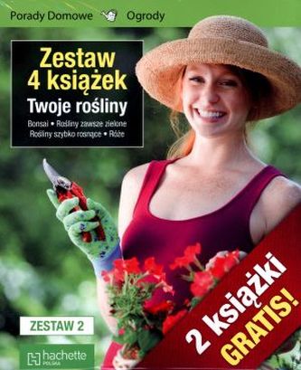 Twoje rośliny. Zestaw 4 książek
