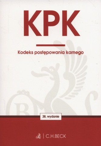 Kodeks postępowania karnego. Wydanie 38
