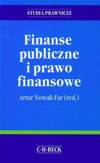 Finanse publiczne i prawo finansowe